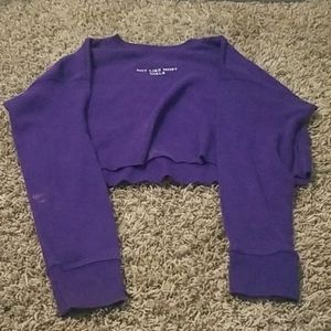 Crop long sleeve top from forever 21